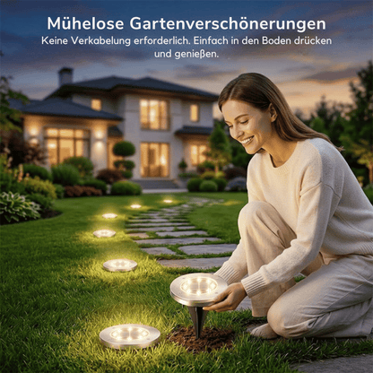 LumaVibe — Solar Gartenleuchten Set | 1+1 GRATIS