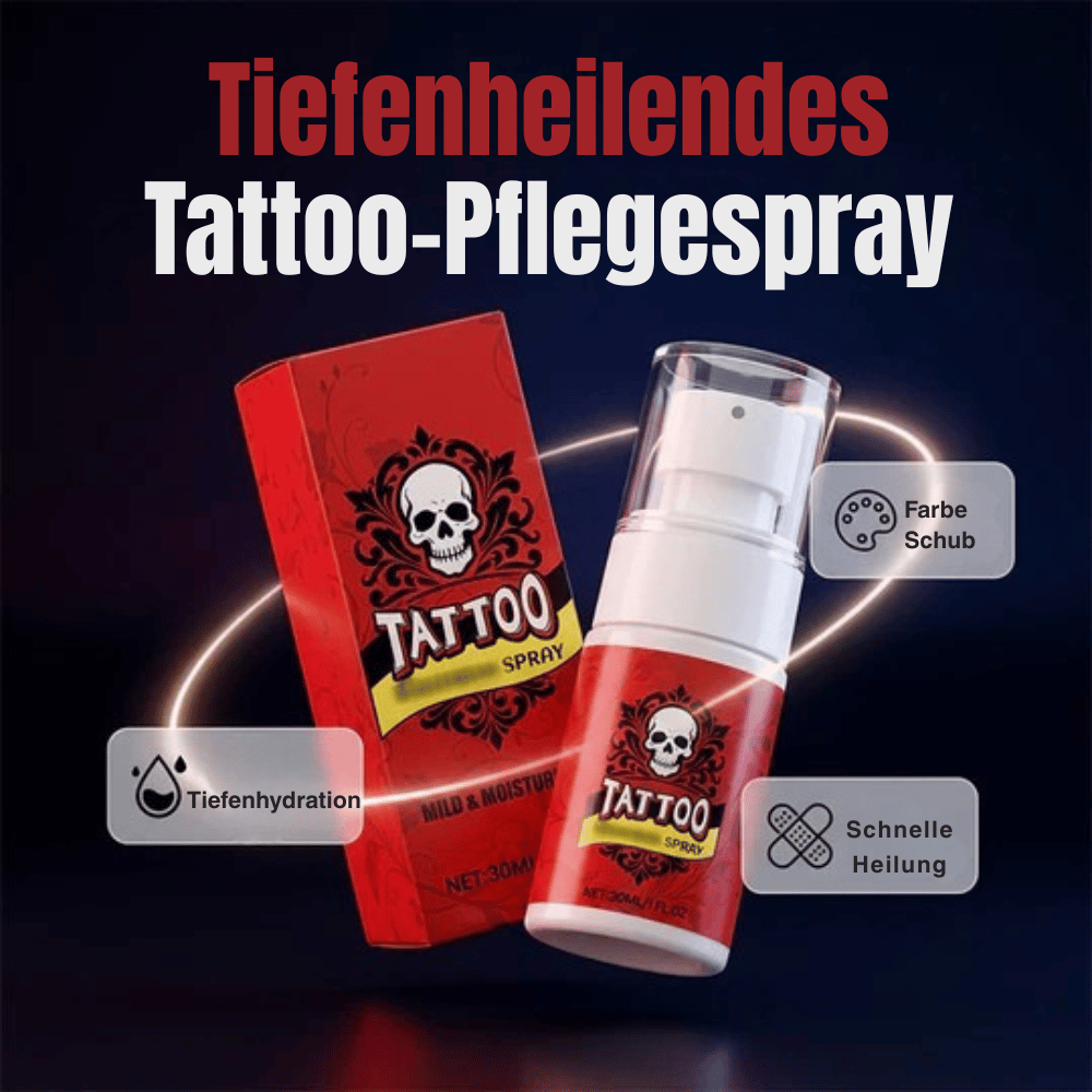 InkRevive — Tattoo-Pflegespray | 1+2 GRATIS