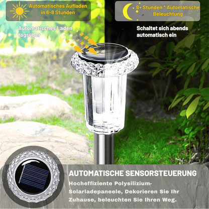 RamoraBeam — Solar Gartenleuchten | 1+1 GRATIS
