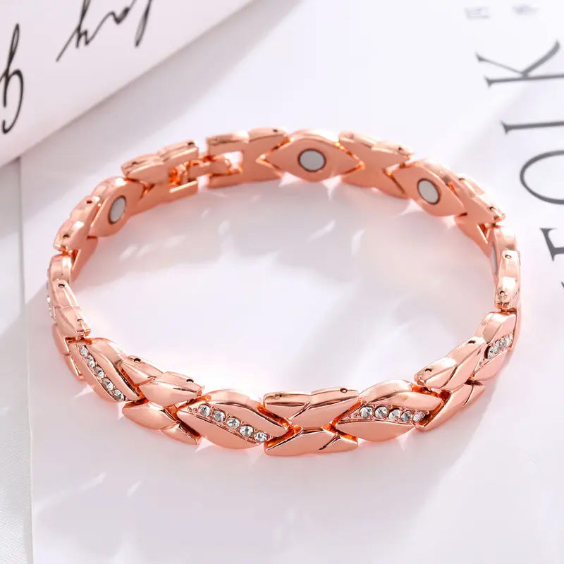 Sophie – Magnetisches Blätter Armband | 1+1 GRATIS