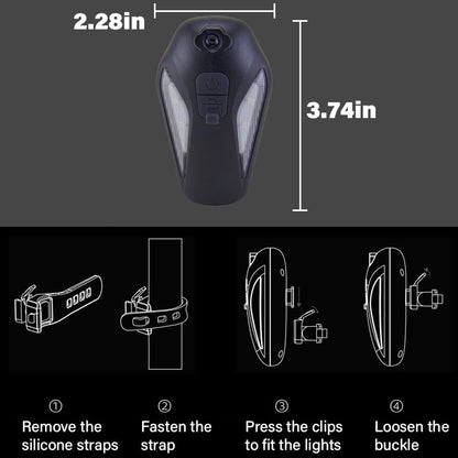 IronTail — Fahrrad Sicherheitslicht | 1+1 GRATIS