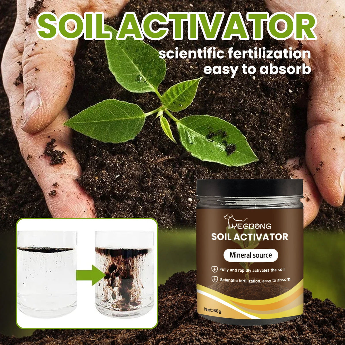 RootBoost™ – Stimuliert Wurzeln & Beschleunigt Pflanzenwachstum |  1+1 GRATIS