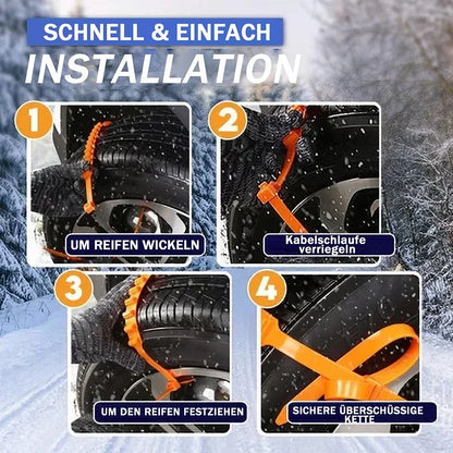 5+5 GRATIS | RoadReady™ Tragbare Schneeketten