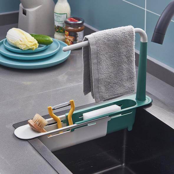 StreamlinePro — Küchen-Spülbecken Regal-Organizer | 1+1 GRATIS