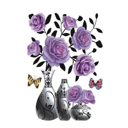 DecoBloom™ – 3D Vasen-Sticker | 1+2 GRATIS