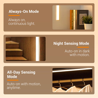 NightSense Lichtleiste — Müheloses Sicherheitsleuchten | 1+1 GRATIS