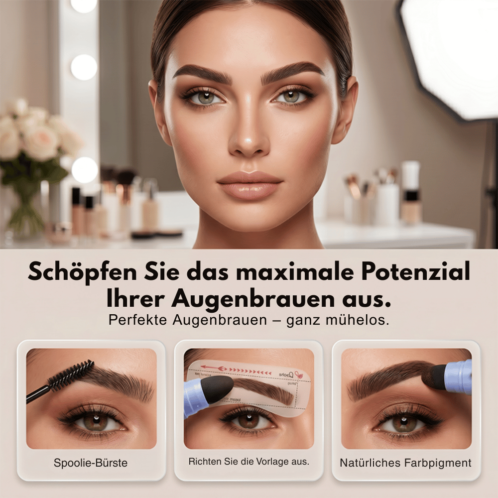 BrowBlaze — 12 Std. wasserfestes Augenbrauengel | 1+1 GRATIS