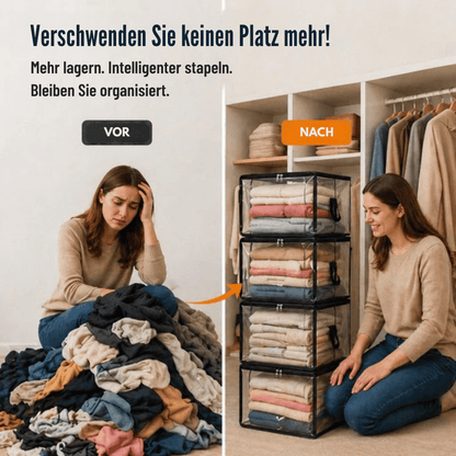 ClearNest — Transparente Aufbewahrungstaschen | 1+1 GRATIS