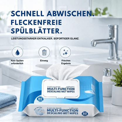 RadianceWipe — Entkalkungstücher fürs Badezimmer | 1+1 GRATIS
