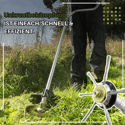 TitanTrim — Stahldraht-Unkrautschneider | 1+1 GRATIS