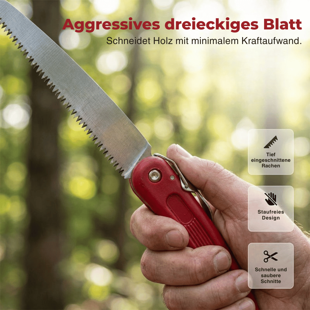 IronClaw — Faltbare Survival-Säge | 1+1 GRATIS