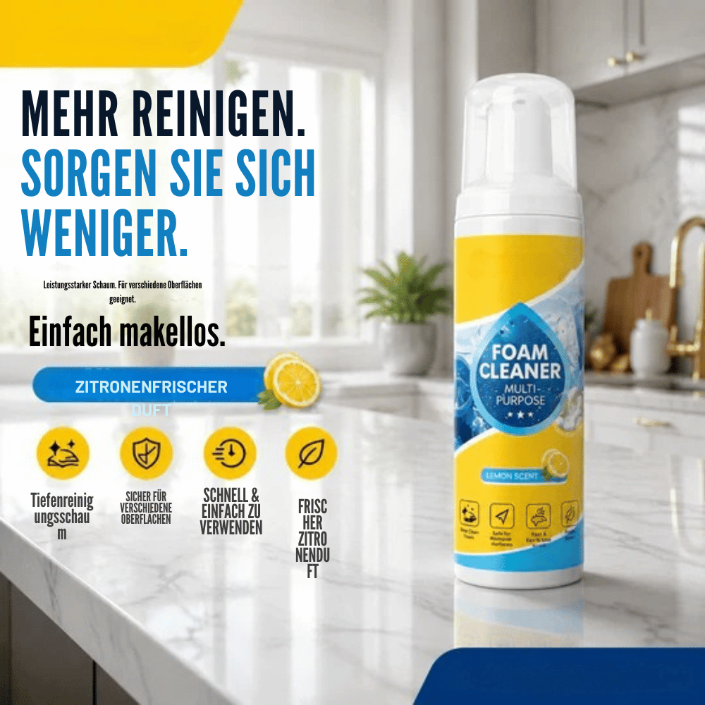 LumaFoam — Müheloser Fleckenentferner | 1+1 GRATIS