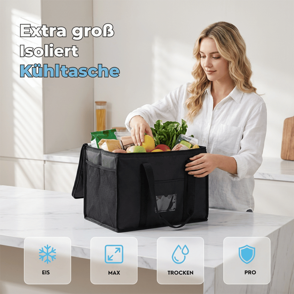 Chilluxe — Isolierte Mehrzweck-Kühltasche | 1+1 GRATIS