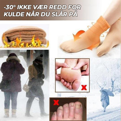 FlauschSox - Winterliche, samtweiche Schneesocken | 1+1 GRATIS