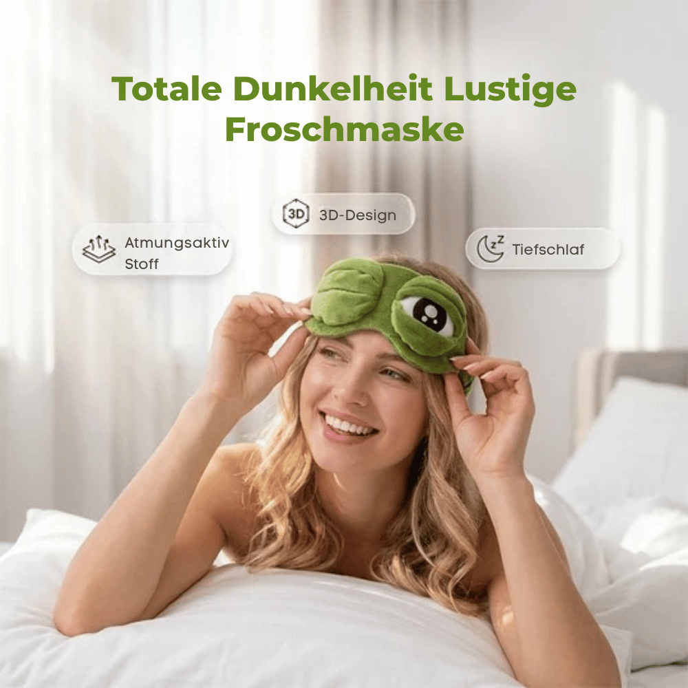 NightRipple — Schlafmaske mit Komplettabdunkelung | 1+1 GRATIS