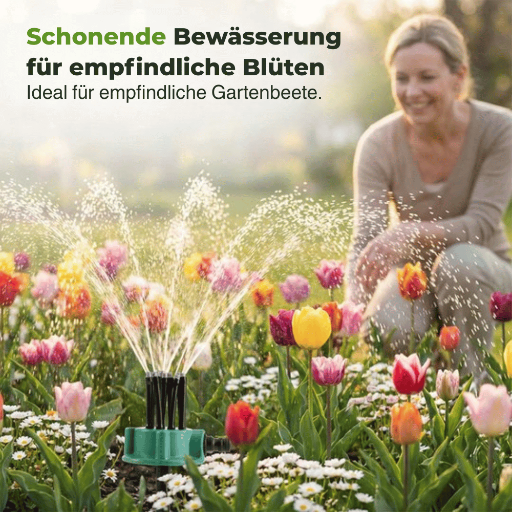 LushLawn — Flexibler Gartensprinkler | 1+1 GRATIS