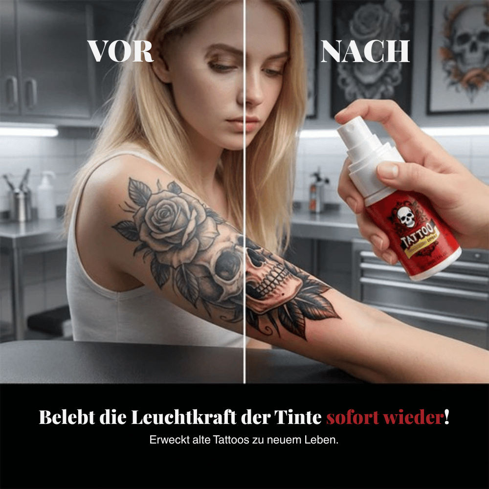 InkRevive — Tattoo-Pflegespray | 1+2 GRATIS