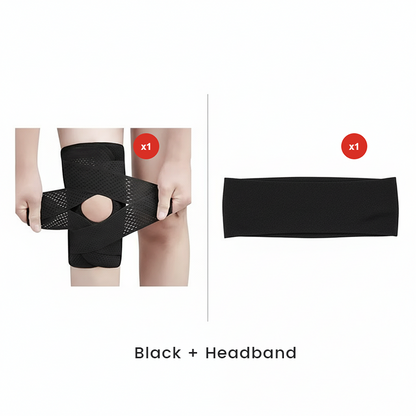 KneeFreedom — Kniebandage Komfort | 1+1 GRATIS