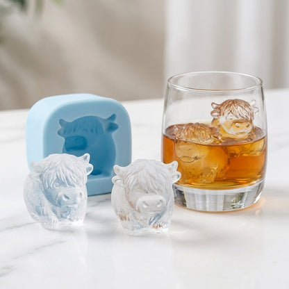 HighlandChill — Kuh Eiswürfel Form | 1+2 GRATIS