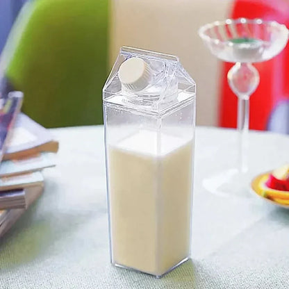 ClearPour – Transparenter Milchkarton | 1+1 GRATIS