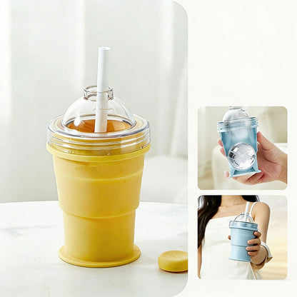 ChillSphere — Faltbarer Silikon-Trinkbecher | 1+1 GRATIS