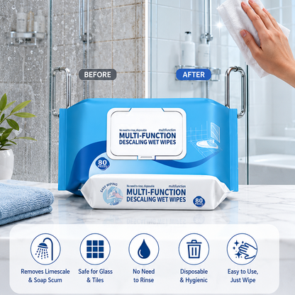 RadianceWipe — Entkalkungstücher fürs Badezimmer | 1+1 GRATIS