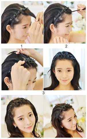 BangStyle™ – Haarspange für doppelte Ponyfrisur | 1+2 GRATIS