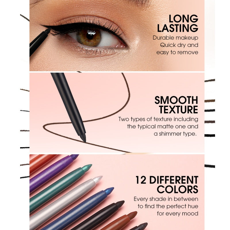 Glideliner — Wasserfester Gel-Eyeliner | 1+2 GRATIS