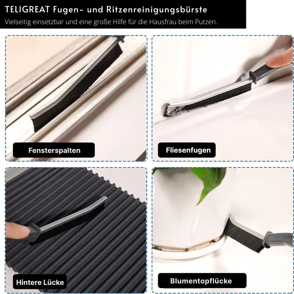 GripClean - 1+3 GRATIS - Perfekte Reinigung schwer erreichbarer Ecken in Sekunden