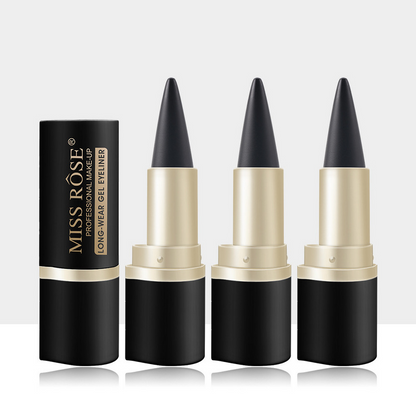 LuxeLine - Wasserfester, fester Eyeliner mit einem Kopf | 1+1 GRATIS