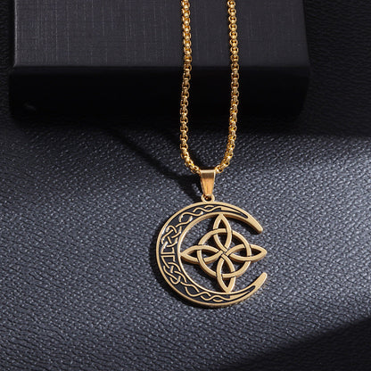 LunaForge – Symbolische Mondkette | 1+1 GRATIS
