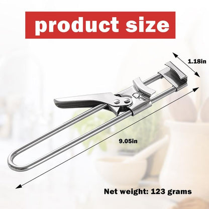EasyGrip – Der praktische Edelstahl-Glasöffner | 1+1 GRATIS