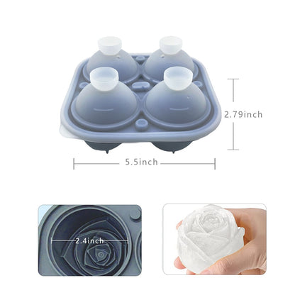 RoseChill — Romantische Eisform | 1+1 GRATIS