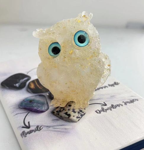 CharmOwl — Verspielte Eulenfigur Dekoration | 1+1 GRATIS