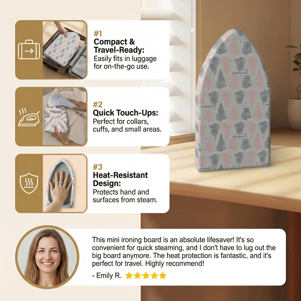 BlazeGuard — Bügel Schutzhandschuh | 1+1 GRATIS