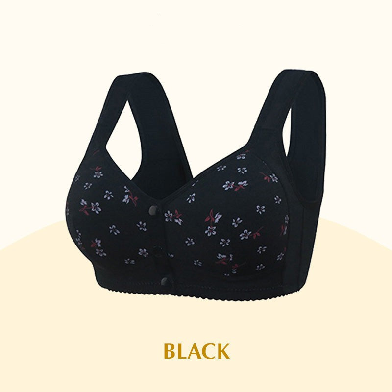 ComfortWear – Bequeme Frontverschluss-BH mit Knopfleiste | 1+1 GRATIS