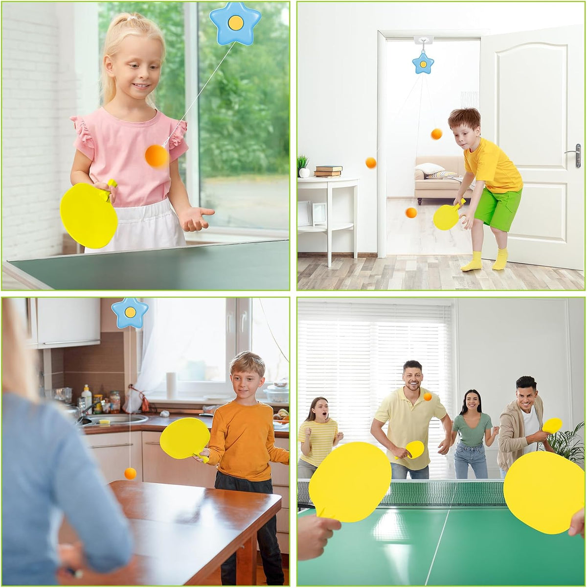 SwingPing – Hängendes Tischtennis-Trainingsset | 1+1 GRATIS