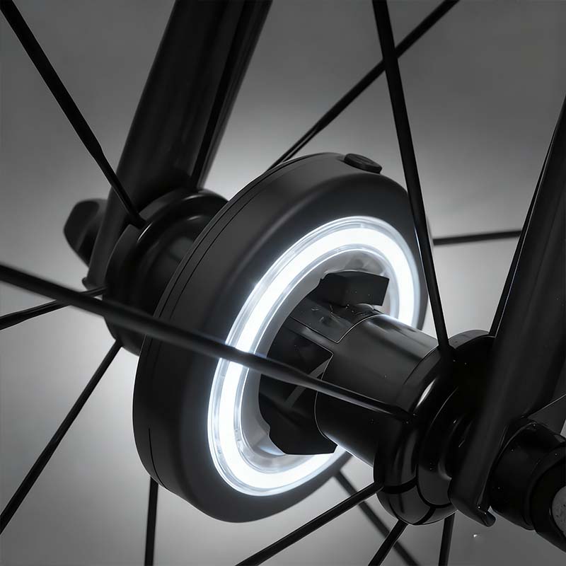 GlowWheel – Bewegungs-Fahrradlicht | 1+1 GRATIS