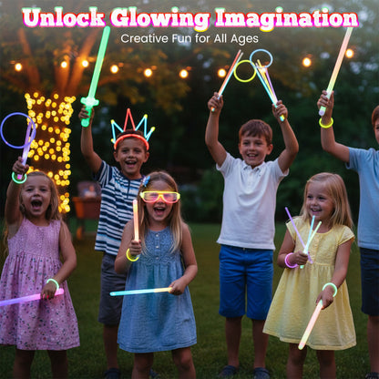 Glowsticks — Endloser Spaß, Brillantes Spiel | 1+1 GRATIS