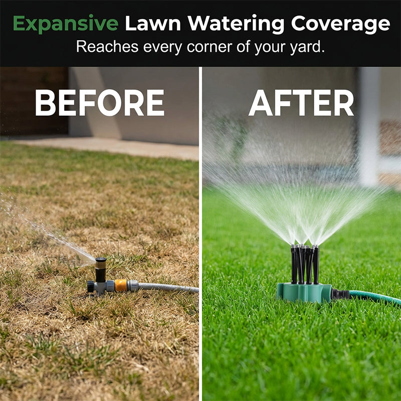 LushLawn — Flexibler Gartensprinkler | 1+1 GRATIS