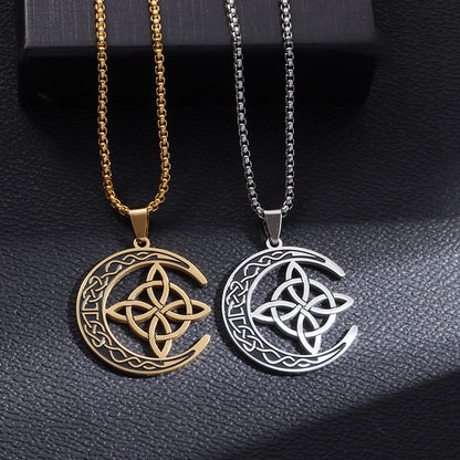 LunaForge – Symbolische Mondkette | 1+1 GRATIS