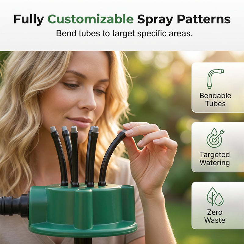 LushLawn — Flexibler Gartensprinkler | 1+1 GRATIS
