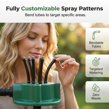 LushLawn — Flexibler Gartensprinkler | 1+1 GRATIS