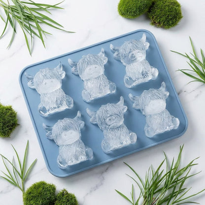 HighlandChill — Kuh Eiswürfel Form | 1+2 GRATIS