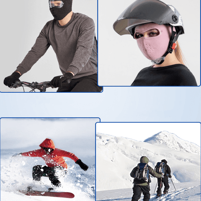 Clara – Leichte Polar-Fleece-Gesichtsmaske für den Winter | 1+1 GRATIS