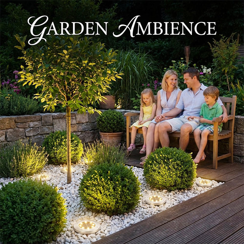 LumaVibe — Solar Gartenleuchten Set | 1+1 GRATIS