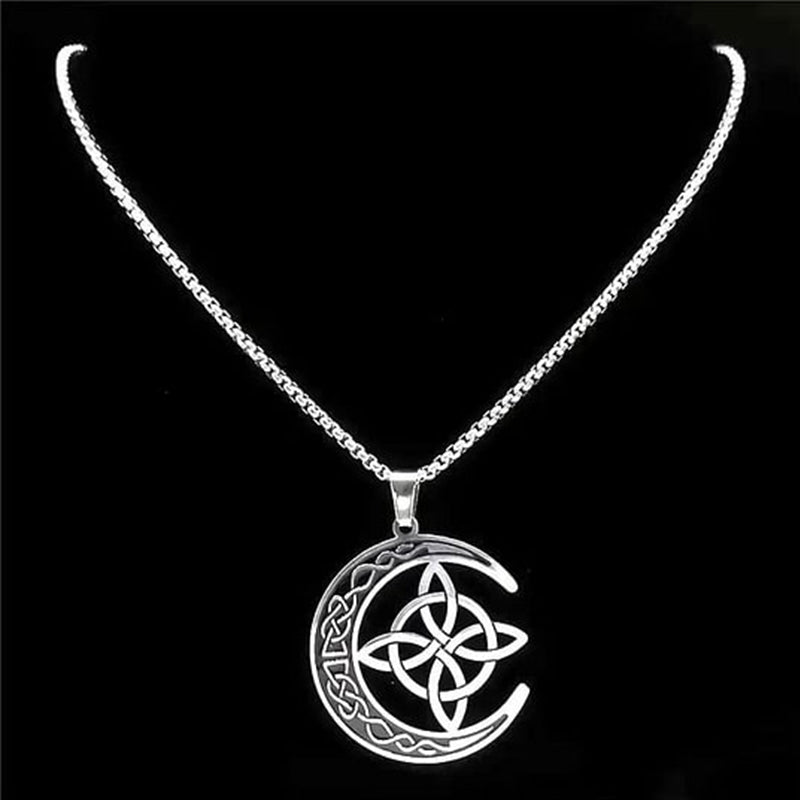 LunaForge – Symbolische Mondkette | 1+1 GRATIS