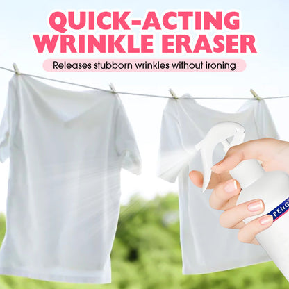 WrinkleAway — Faltenspray für makellose Kleidung | 1+1 GRATIS