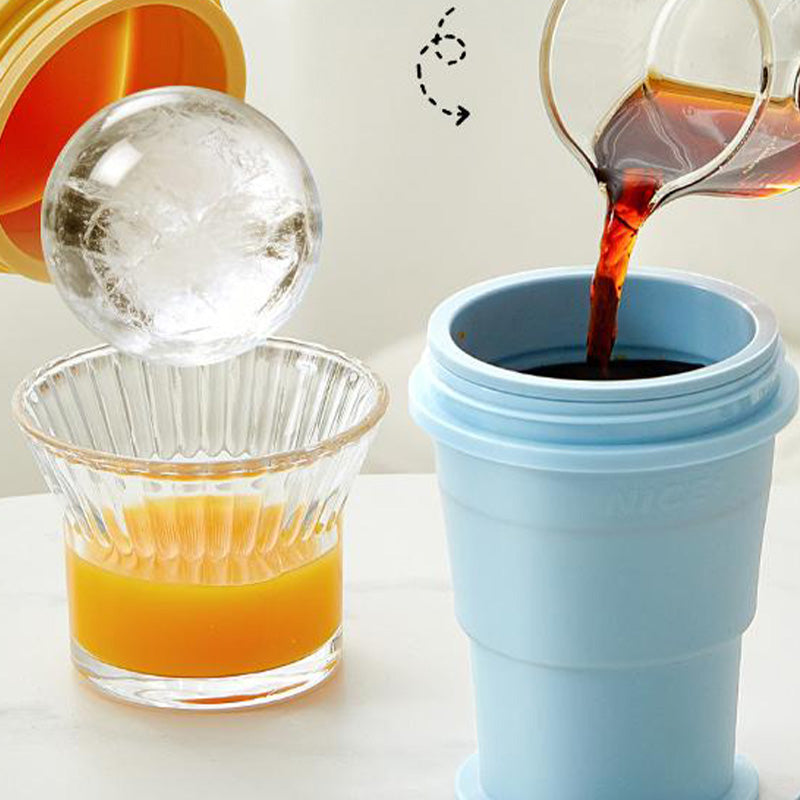 ChillSphere — Faltbarer Silikon-Trinkbecher | 1+1 GRATIS
