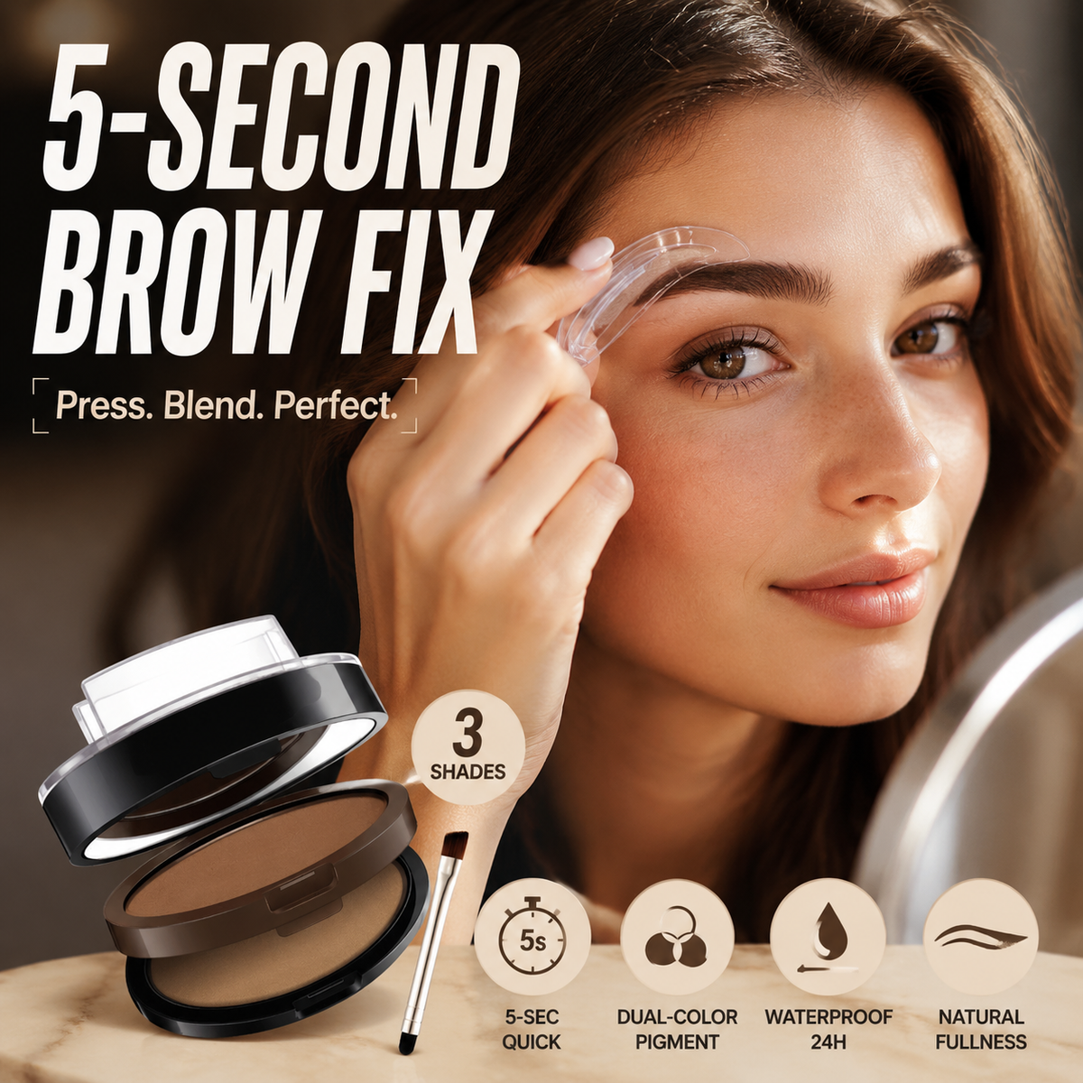 BrowStamp — Perfekte Brauen in Sekunden | 1+1 GRATIS